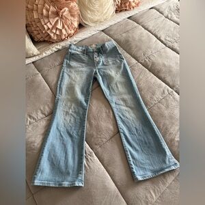 Madewell Light Blue Cali Demi-Boot jeans